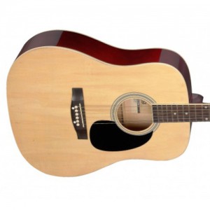Stagg SA20D1/2 - 1/2 Size Dreadnought Acoustic Guitar - Natural